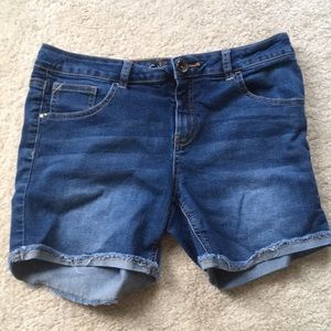 Justice Girls 16 1/2 Jean Shorts